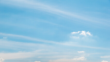 blue sky vivid which has cloudy summer. art in nature beautiful background with copy space add text