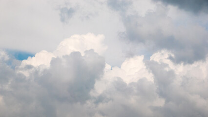 blue sky vivid which has cloudy summer. art in nature beautiful background with copy space add text