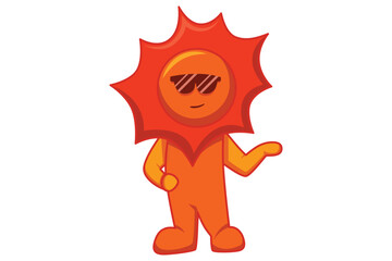 Solar System Character Design Illustration