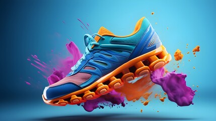 KineticCraft: Empower Your Stride with Dynamic Sports Shoes