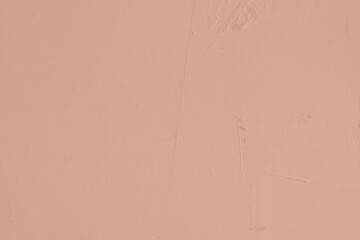 Peach Fuzz toned colour grunge decorative wall background. Art rough stylized texture banner trendy color 2024. Grunge Peach Fuzz color texture