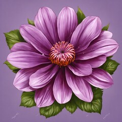 pink lotus flower Purple Flower