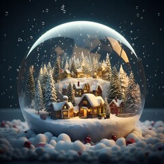 santa claus in the snow: Christmas snowballs