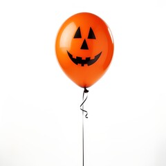 halloween balloon isolated on white background