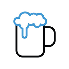 Beer Icon vector stock illustration