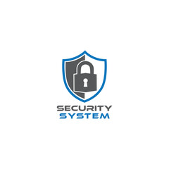 Security  Lock Icon Logo Design Element. Security  shield Lock Icon Logo Design Element