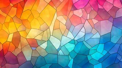 Photo sur Plexiglas Coloré Fragmented Rainbow 