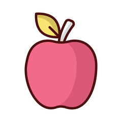 Apple icon vector stock illustration