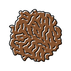 tobacco nicotine color icon vector. tobacco nicotine sign. isolated symbol illustration