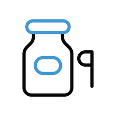 Baby Food Icon vector stock illustration