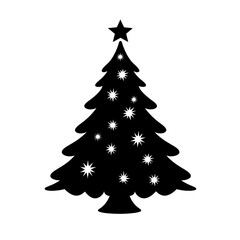 christmas tree vector