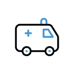 Emergency Care Icon vector stock illustration