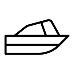 Speed Boat Icon Design