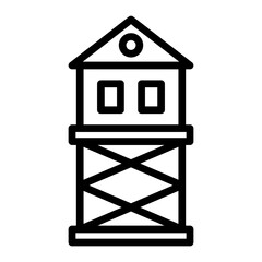 Watchtower Icon Design