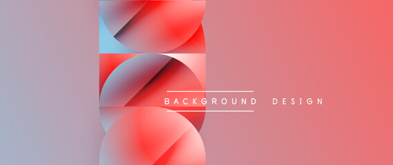 Canvas of minimalistic artistry unfolds - metallic circles and squares in perfect equilibrium. Subtle yet striking, their polished demeanor creates a serene symphony of geometry