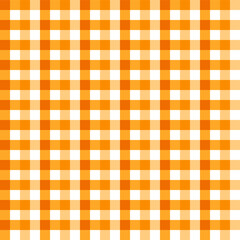 Orange shade plaid pattern background. plaid pattern background. plaid background. Seamless pattern. for backdrop, decoration, gift wrapping, gingham tablecloth.