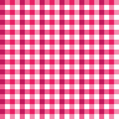 Pink shade plaid pattern background. plaid pattern background. plaid background. Seamless pattern. for backdrop, decoration, gift wrapping, gingham tablecloth.