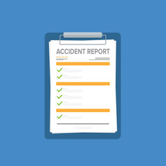 Accident report form