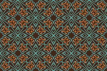 oriental pattern. vintage background with Arabic ornaments. Patterns, backgrounds and wallpapers for your design. Textile ornament. Vector illustration.