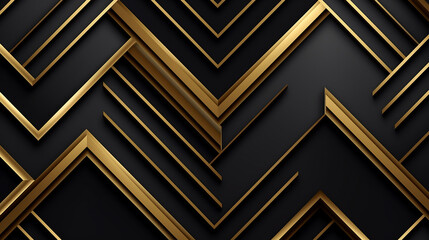 golden gradient diagonal stripe line background, monochrome elegant geometric backdrop. gold line,...