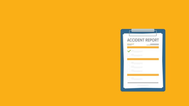 Accident report form 