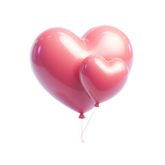 heart shaped party balloons