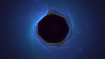 Fototapeta premium 3D manual rendering abstract circle light background 