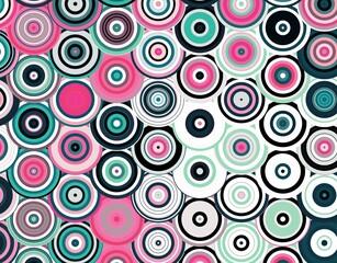 seamless pattern with circles
