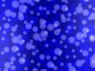 blue bokeh background