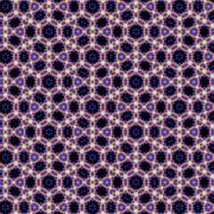 seamless pattern with mosaic