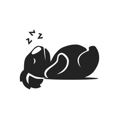 Koala Logo template Isolated. Brand Identity. Icon Abstract Vector graphic