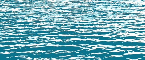 One color background with ocean waves