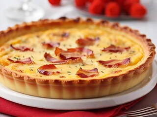 apple pie on a plate, delicious pizza with tomato juice