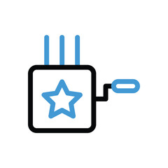 Jack In The Box Icon vector stock illustration