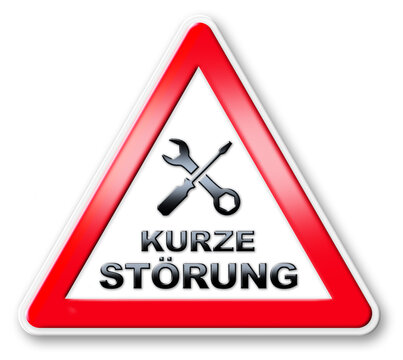SCHILD  KURZE ST&Ouml;RUNG  3D