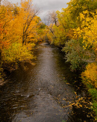 Obraz premium Fall river