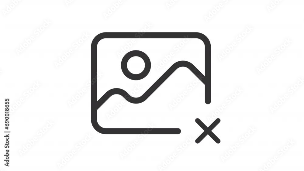 Poster 2d set of black icon animations representing editing, hd video with transparent background, seamless