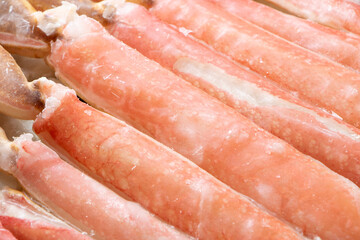 ズワイガニ足(冷凍)。
