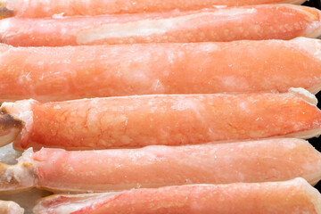 ズワイガニ足(冷凍)。
