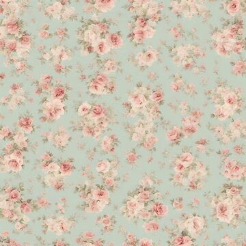 shabby chic seamless - 1
