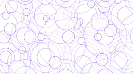 Abstract background with purple circles
