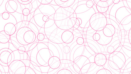 Abstract background with pink circles