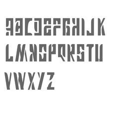 cool black and white calligraphy lettering