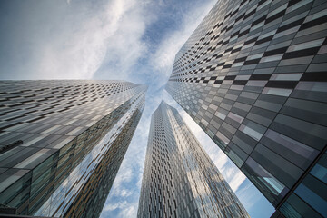 die moderne Sky-Line von Manchester