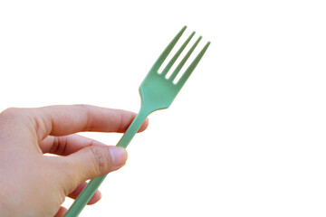 fork and spoon on table
