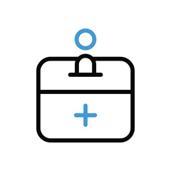 Giving Box Icon vector stock illustration