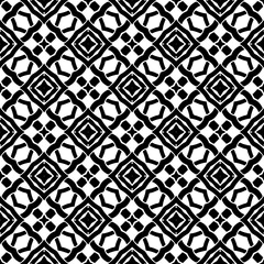 Wallpaper with Seamless repeating pattern.  Black and white pattern . Abstract background. Monochrome texture  for web page, textures, card, poster, fabric, textile.