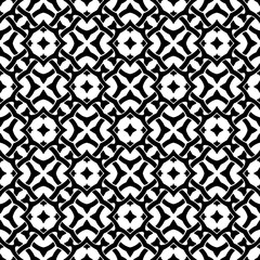 Wallpaper with Seamless repeating pattern.  Black and white pattern . Abstract background. Monochrome texture  for web page, textures, card, poster, fabric, textile.