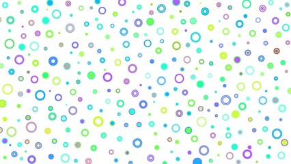pattern with clorful circles