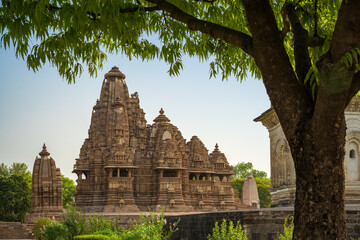 The Khajuraho Group of Monuments are a group of Hindu and Jain temples in Chhatarpur district, Madhya Pradesh, India. its an a UNESCO World Heritage Site.